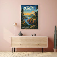 Explore Acadia's Wilderness Poster PosterGoat