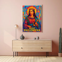 Saint Philomena Poster