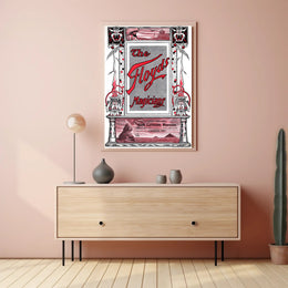 The Floyds Magic Show Art Nouveau Cultural Poster