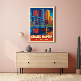 Grand Rapids, Michigan Poster