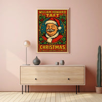 William Howard Taft Christmas Poster