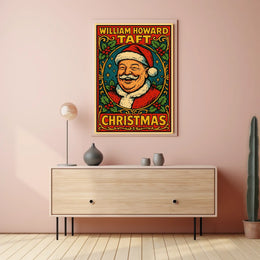 William Howard Taft Christmas Poster