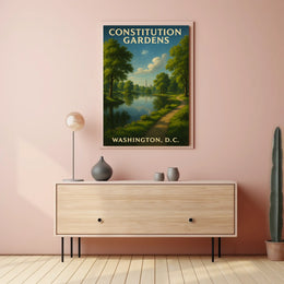 Constitution Gardens Washington, D.C Poster