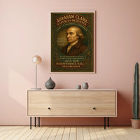 Revolutionary Patriot at Independence Hall Historical or Presidential Poster
