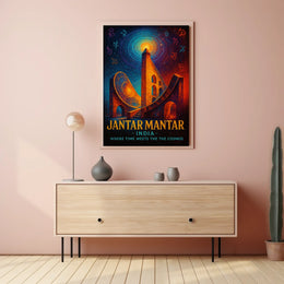 Jantar Mantar Where Time Meets the Cosmos Poster