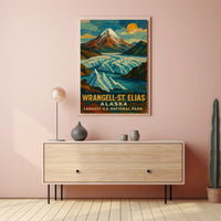 Wrangell-St. Elias National Park Poster