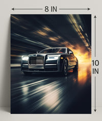 Speed And Elegance Poster