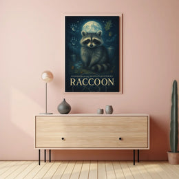 Guardians Raccoon Adventure Art: Animal Poster