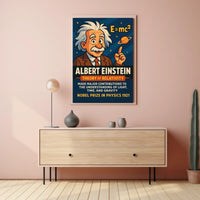 Albert Einstein Theory Of Relativity Poster