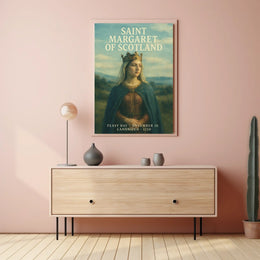 Saint Margaret Of Scotland Poster