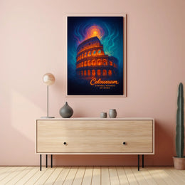 Colosseum Eternal Witness of Rome Poster