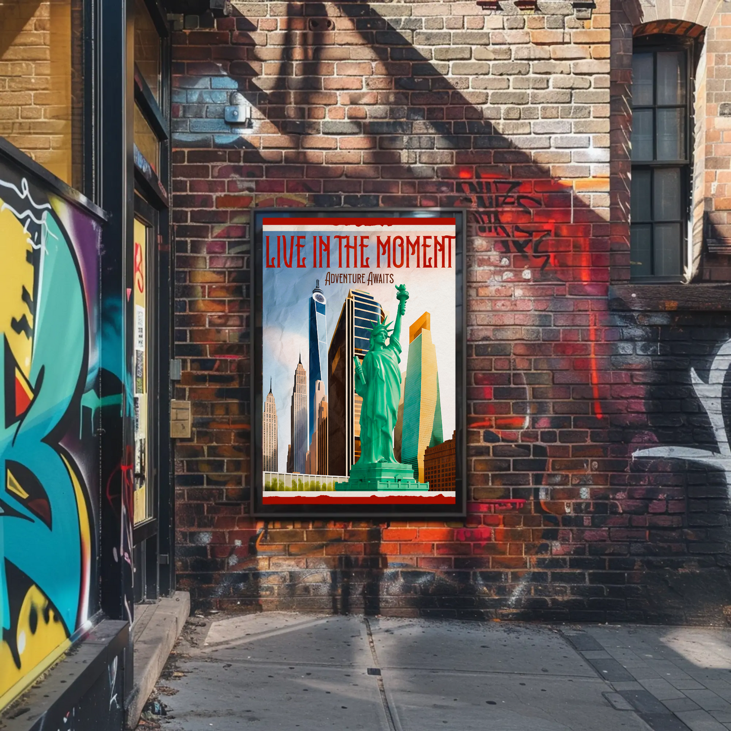 Vintage Poster New York City Liberty