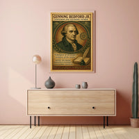 Gunning Bedford Jr. Statesman and Founding Father Poster