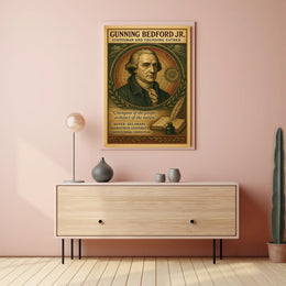 Gunning Bedford Jr. Statesman and Founding Father Poster