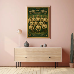 Philadelphia Athletics A Tribute To Poster