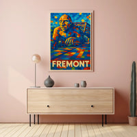 Fremont Mosaic Art Poster