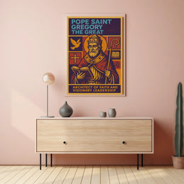 Pope Saint Gregory The Great Poster