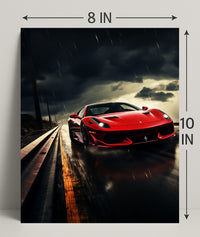 Speed And Storm Poster