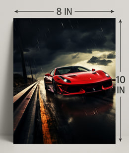 Speed And Storm Poster