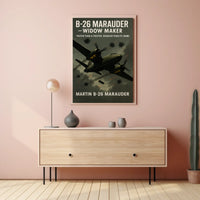 B-26 Marauder - Widow Maker Poster