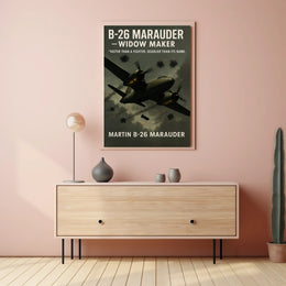 B-26 Marauder - Widow Maker Poster