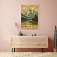 Wrangell-St. Elias National Park Poster