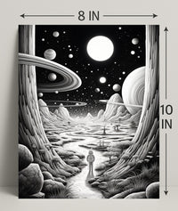 Cosmic Wanderer Poster PosterGoat