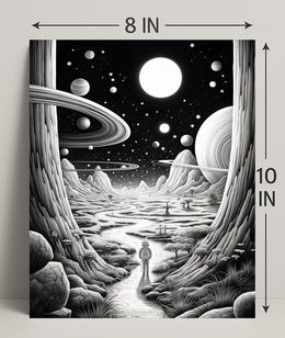 Cosmic Wanderer Poster PosterGoat