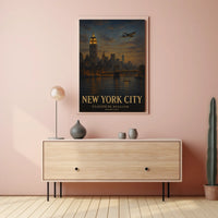 New York City Classical Realism Poster