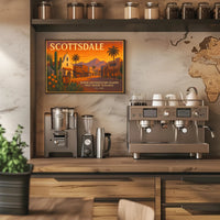 Scottsdale Southwestern Charm Travel Poster