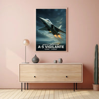 North American A5 Vigilante Poster PosterGoat