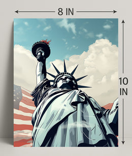 Liberty And Freedom Poster