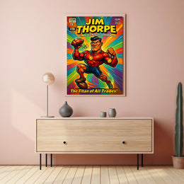 Jim Thorpe The Ultimate Athlete Poster