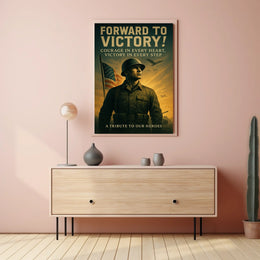 Forward To Victory Poster