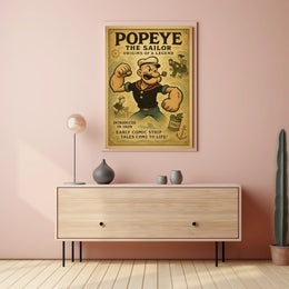 Popeye 1929 Art Poster POP-93