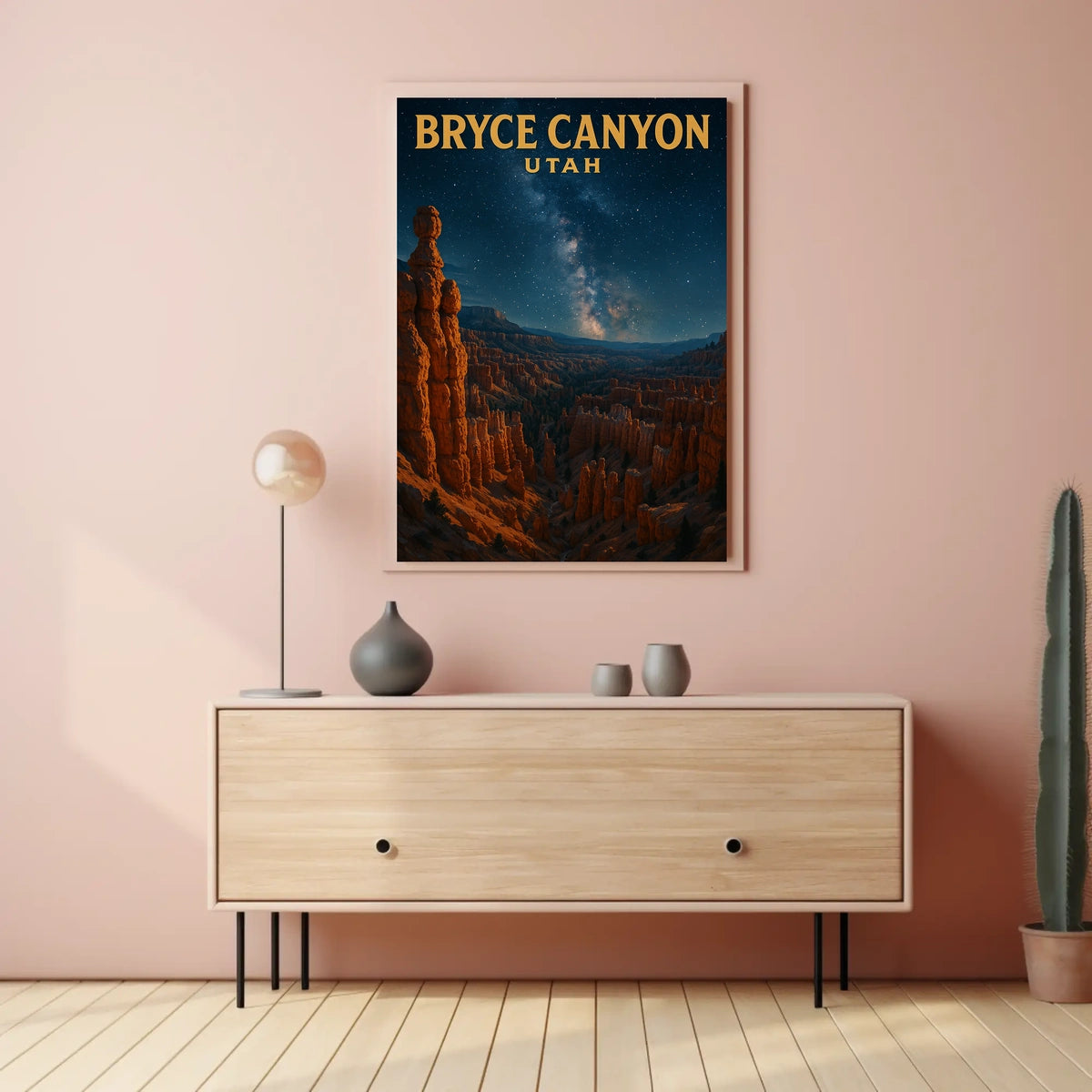 Bryce Canyon Under The Stars Poster