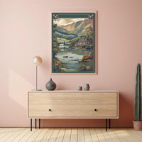 Serene Countryside Retreat Poster