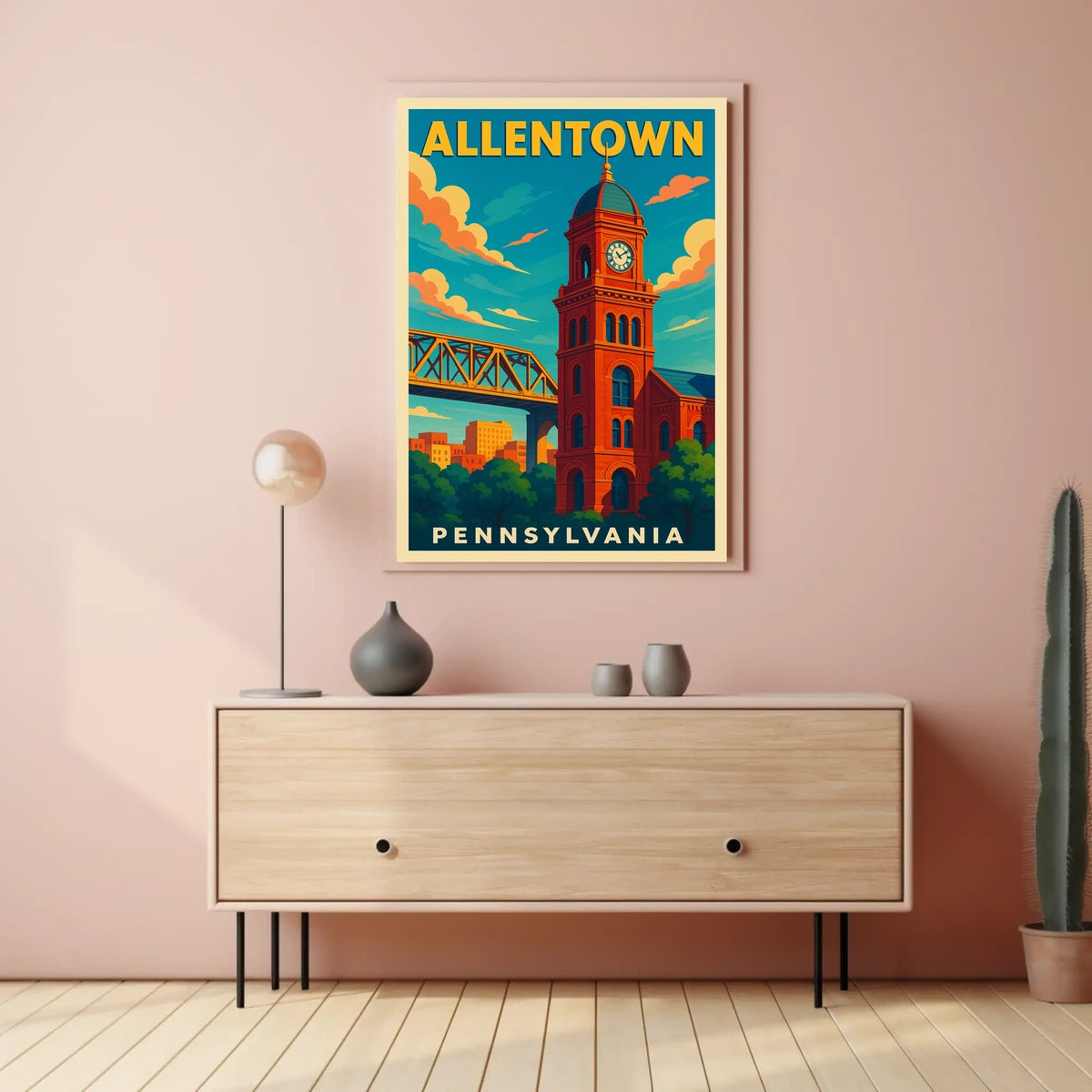 Allentown, Pennsylvania Poster
