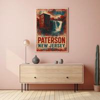 Paterson Heritage Travel Typography Collector Poster
