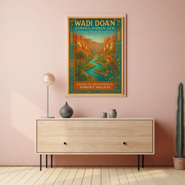 Wadi Doan YemenS Hidden Gem Poster