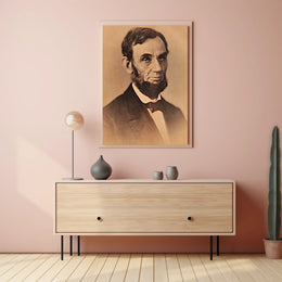 Young Abraham Lincoln Posed Portrait Poster PosterGoat