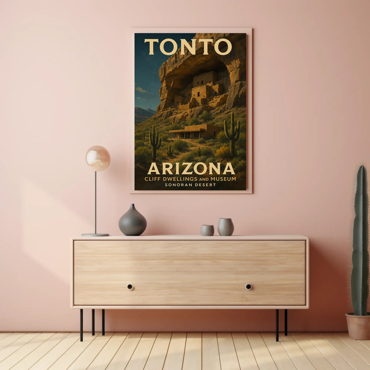 Tonto Cliff Dwellings And Museum Poster