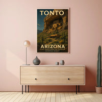 Tonto Cliff Dwellings And Museum Poster
