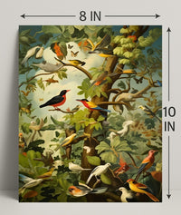 Birds Of Paradise William Morris Art Poster