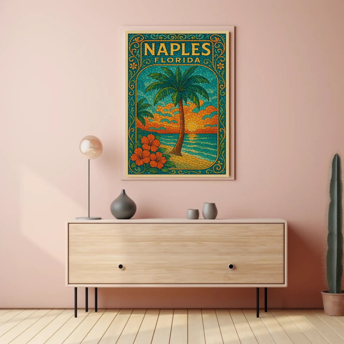 Naples, Florida Tropical Paradise Poster