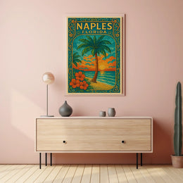 Naples, Florida Tropical Paradise Poster