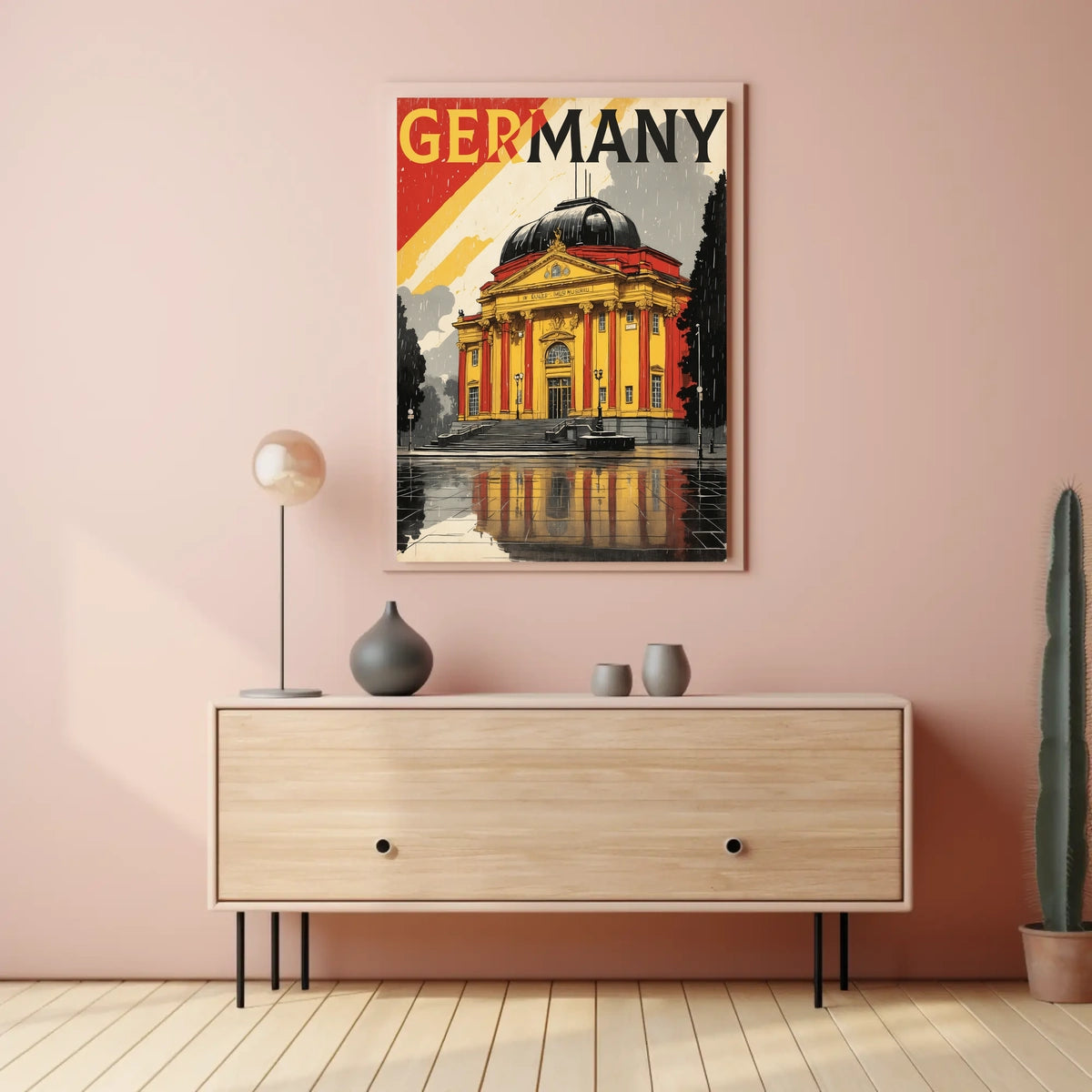Germany Architectural Poster