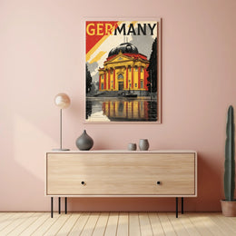 Germany Architectural Poster