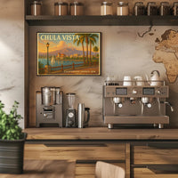 Chula Vista Scenic Travel Poster Art Print