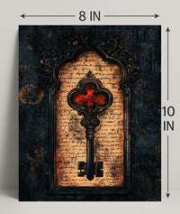 The Ornate Key Poster